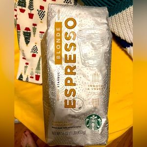 Starbucks blonde espresso roast full bean